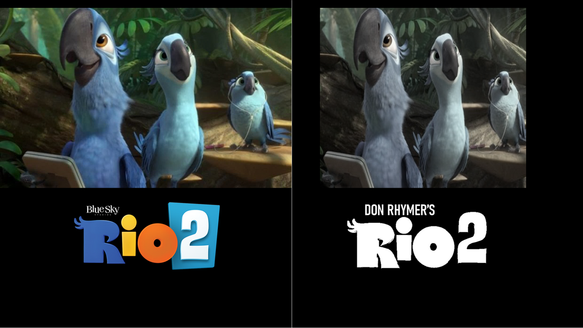 Rio 2 and Don Rhymer's Rio 2 color comparison by MasterDrake43 on ...