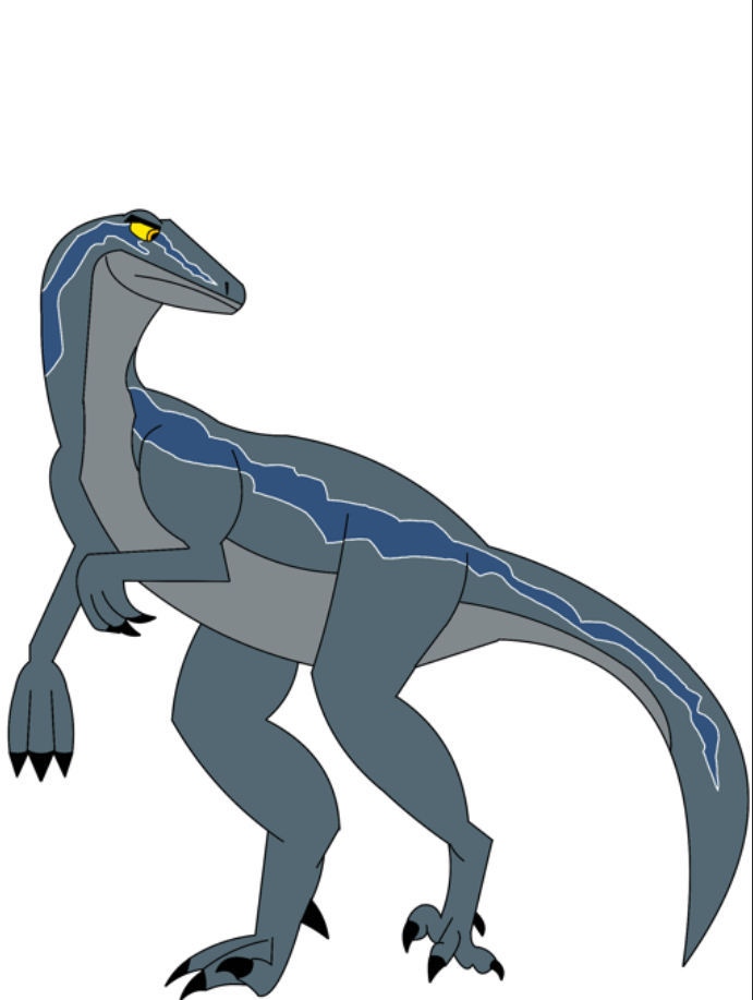 Blue the Velociraptor by RingsofFireTiger on DeviantArt