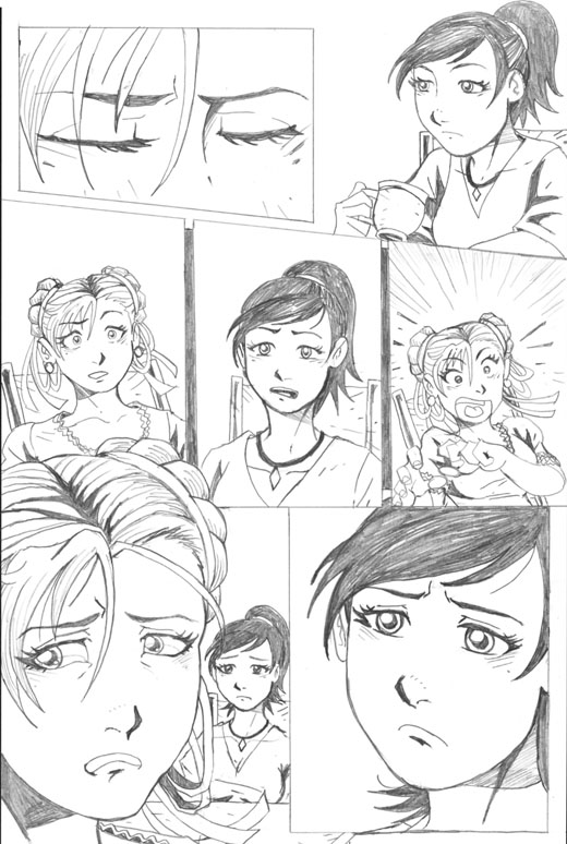 SF FanFic Comic PREVIEW - Pg 9