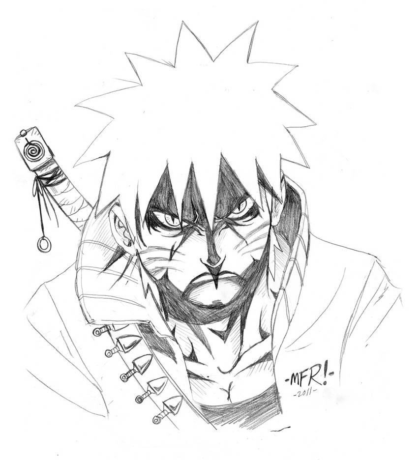 Quick Sketch - Naruto Angry By Mr-Sketche5 On Deviantart