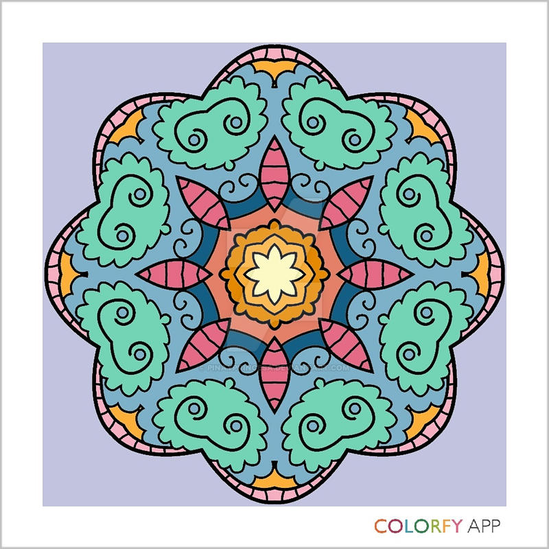 Colorfy App Mandalas By Pinayprincesa On Deviantart