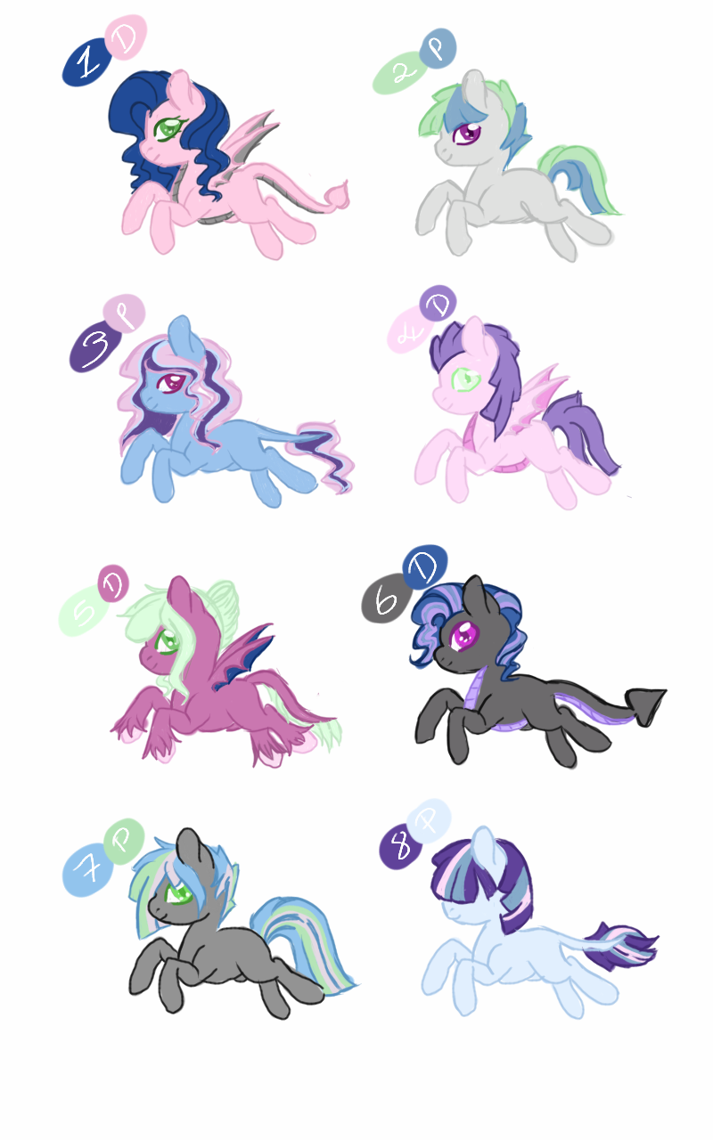 Breedable Foals for PricessOfTheNight