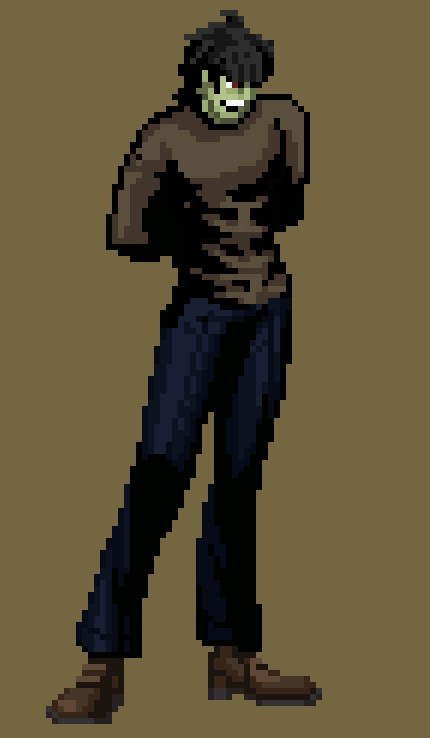 Murdic Pixel Murdoc Niccals Sprite by renefigueroa on DeviantArt