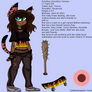 Dorothea Crimson character reference sheet