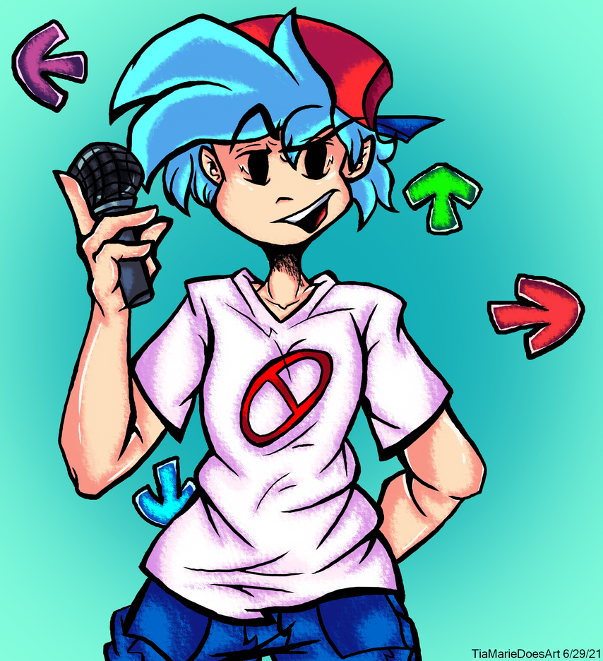 Fnf Bf Rip {Friday Night Funkin} Boyfriend by TiaMarieDoesArt on DeviantArt