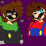 Mr. L and Mario doodles
