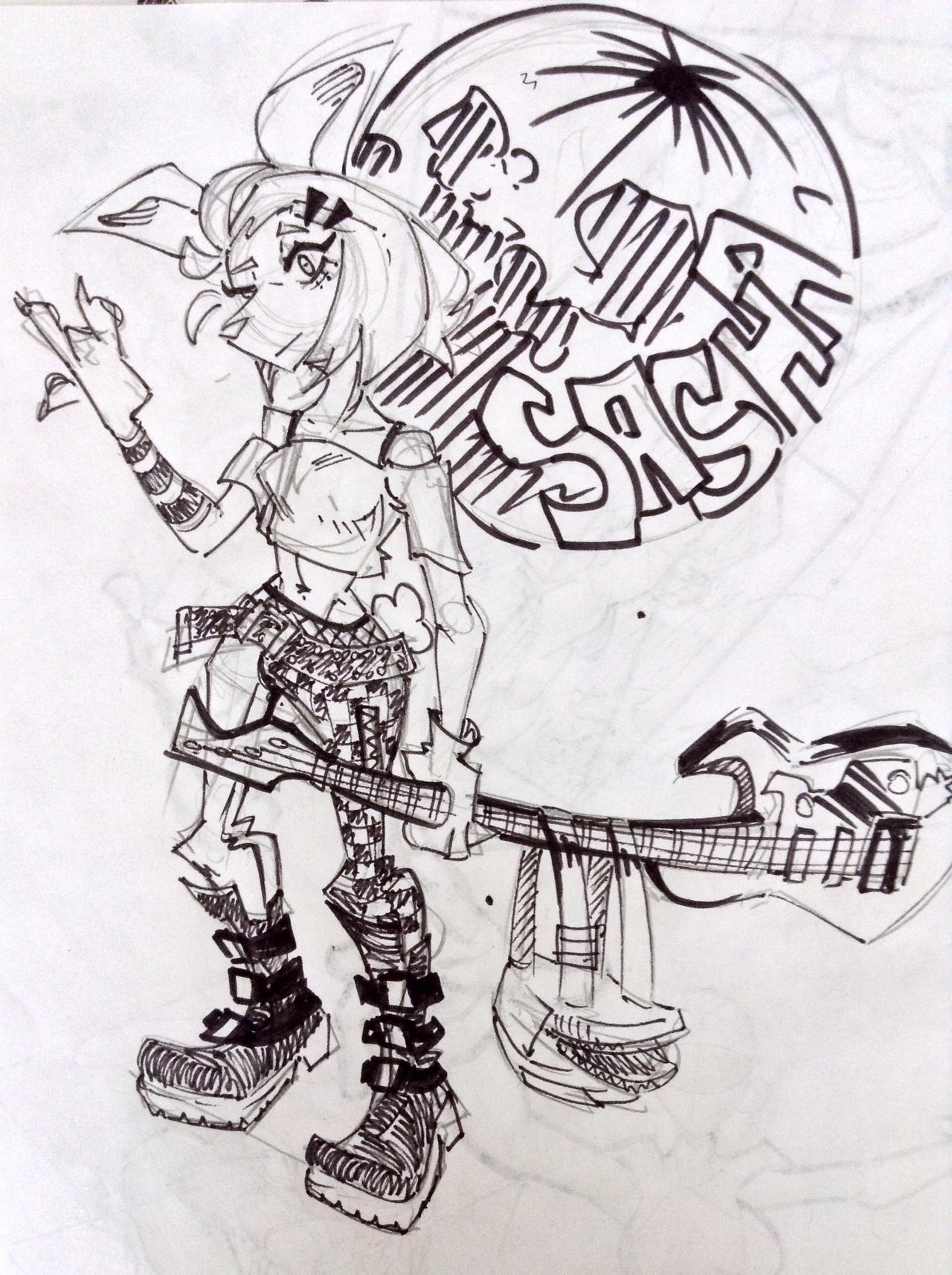 Metal/Punk Bunny concept by PepeZM on DeviantArt