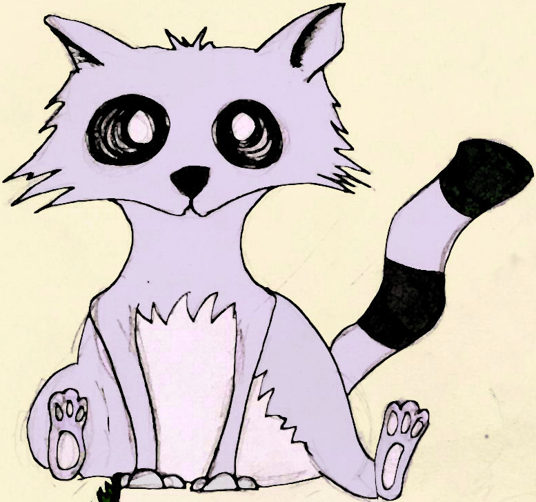 Pink Racoon Cos Pink Raccoon by pooglepeach on DeviantArt