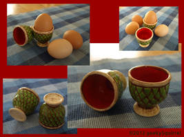 Dragon egg cups