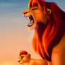 Simba and Kion - The Lion King