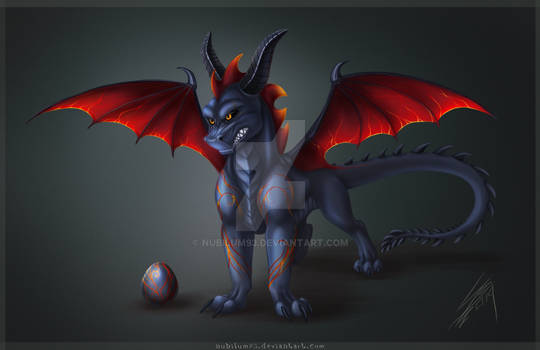 TLoS style Dragon - Dark Egg Adopt
