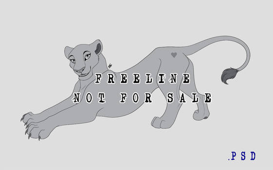 Freeline lioness (Not for sale)
