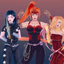 Donna Troy  Cassie Sandsmark and Artemis