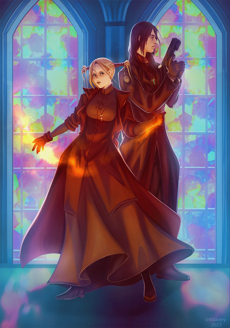 Robin and Amon by InkSilvery on DeviantArt