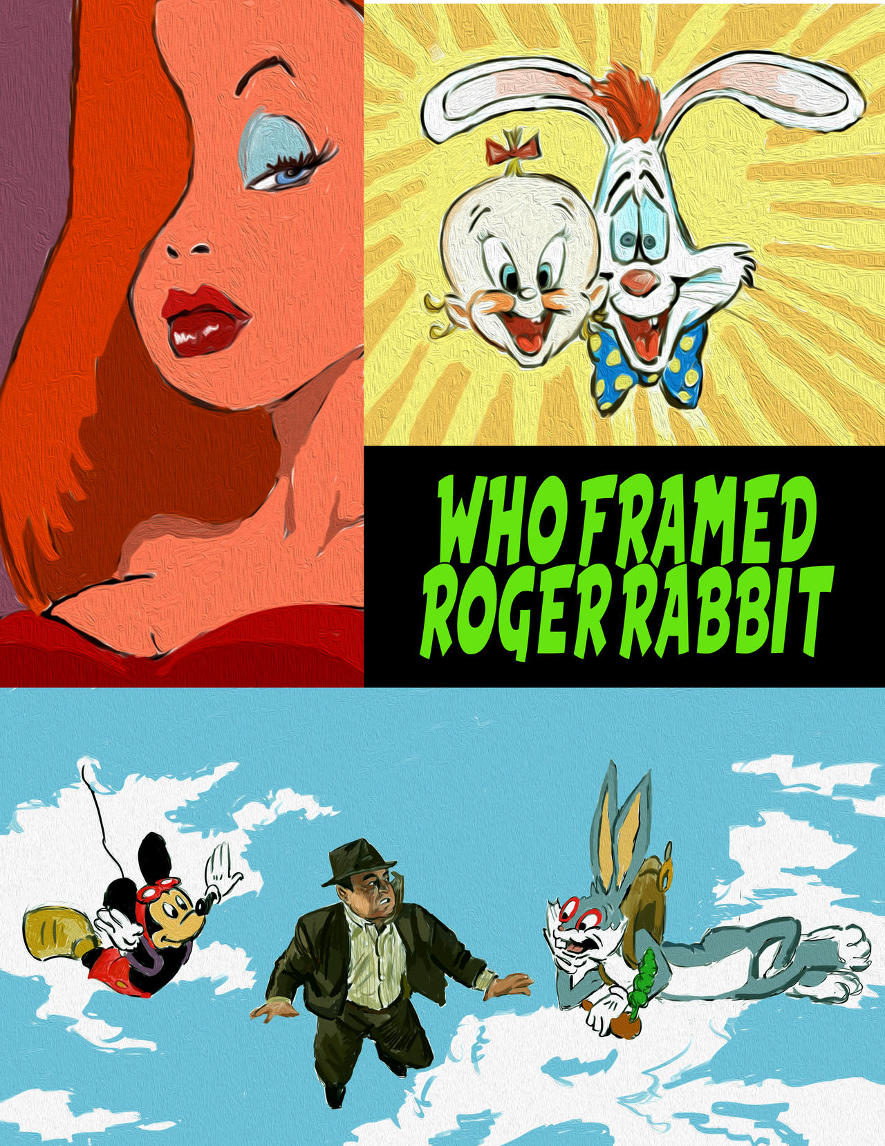 Who Framed Roger Rabbit (1988) by AdrockHoward on DeviantArt