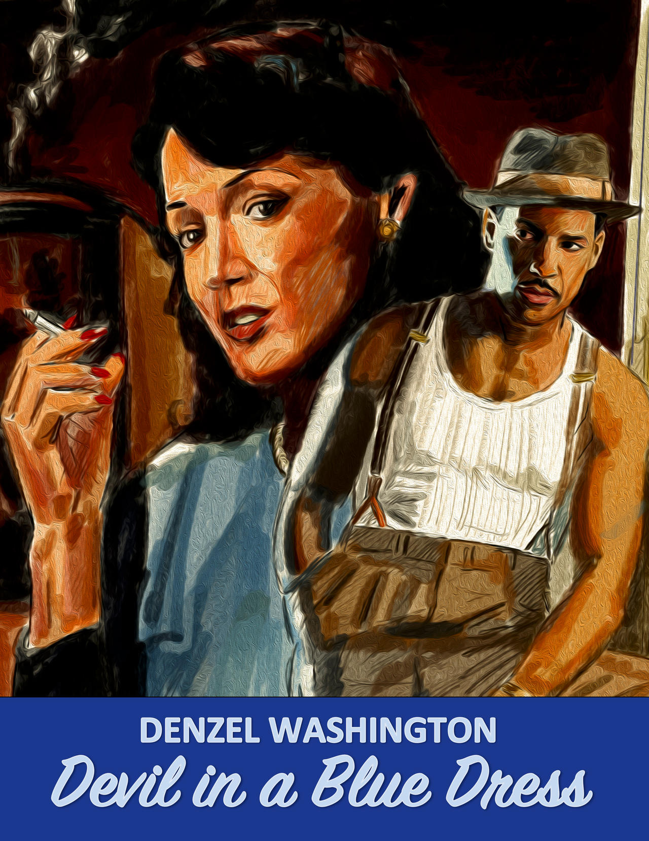 devil in a blue dress movie poster Devil in a Blue Dress - Movie