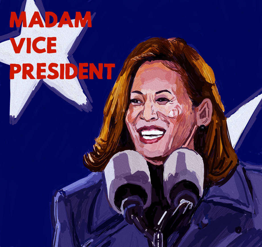 Madam VP Kamala by AdrockHoward on DeviantArt