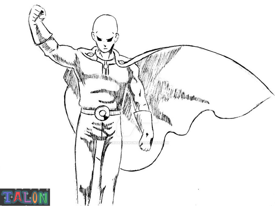 One Punch Man Sketch