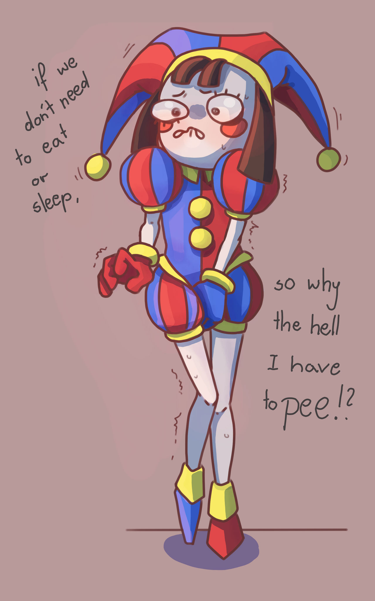 Pomni Need To Pee Soo Bad By BredableArt On DeviantArt pomni-need-to-pee-soo-bad-by-bredableart-on-deviantart