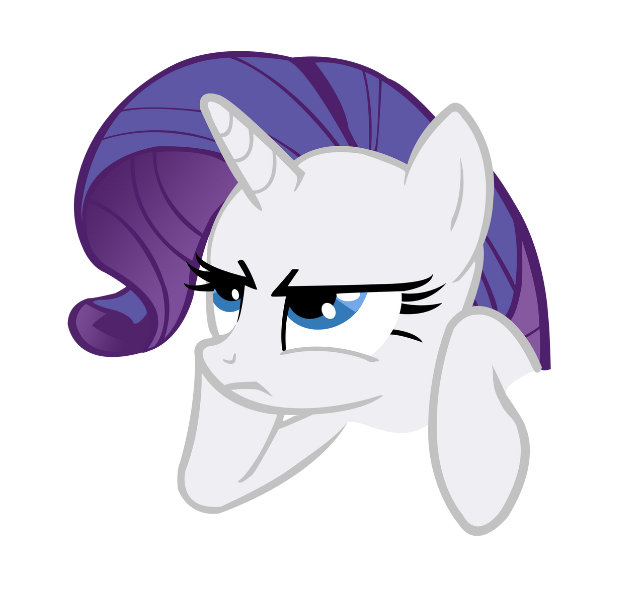 Rarity bored