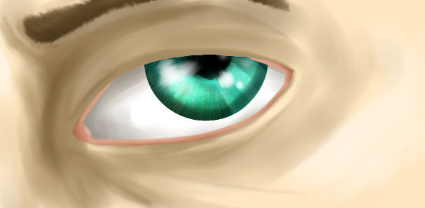 Eye - Airbrush practice