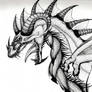 Part Pointalism Dragon