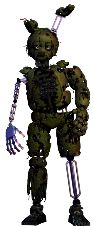 Withered Freddy Render png By Scott by kingofbut on DeviantArt