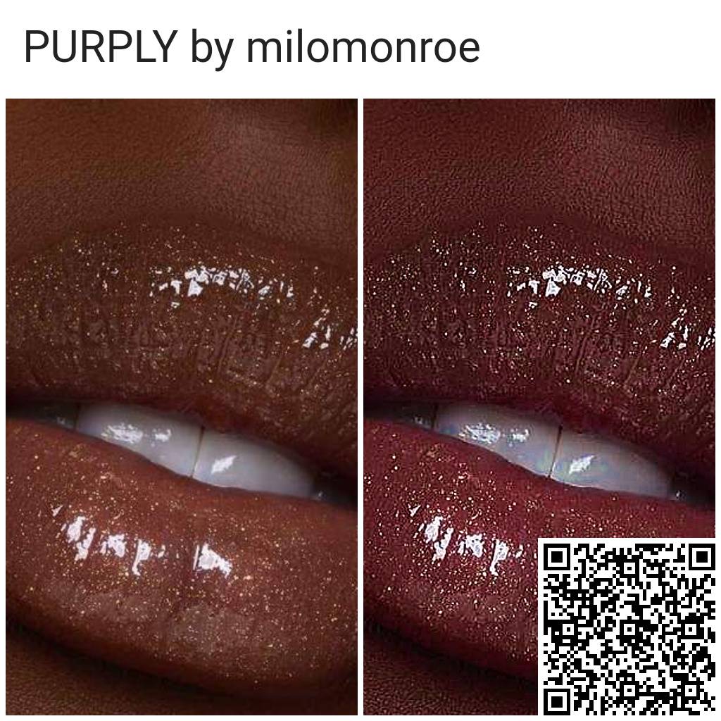 wallpapers Polarr Codes Red Lips purply polarr filter by milomonroe on