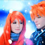 Bleach - Kurosaki Ichigo and Inoue Orihime