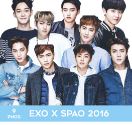 EXO SPAO 2016 PNG Pack