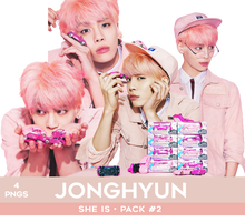 Jonghyun PNG Pack #2 - She Is (Teaser Photoshoot)