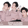 Suho at Glory Day's Premiere PNG Pack