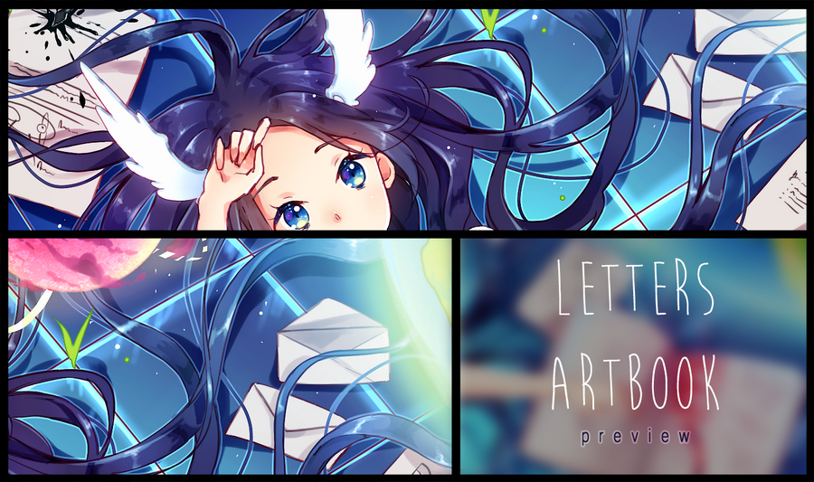 Letters Artbook preview