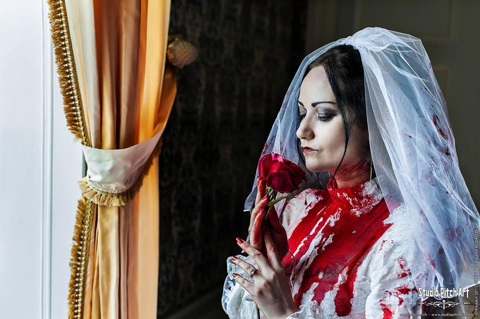 Bloody Bride by Eve-VelvetRose