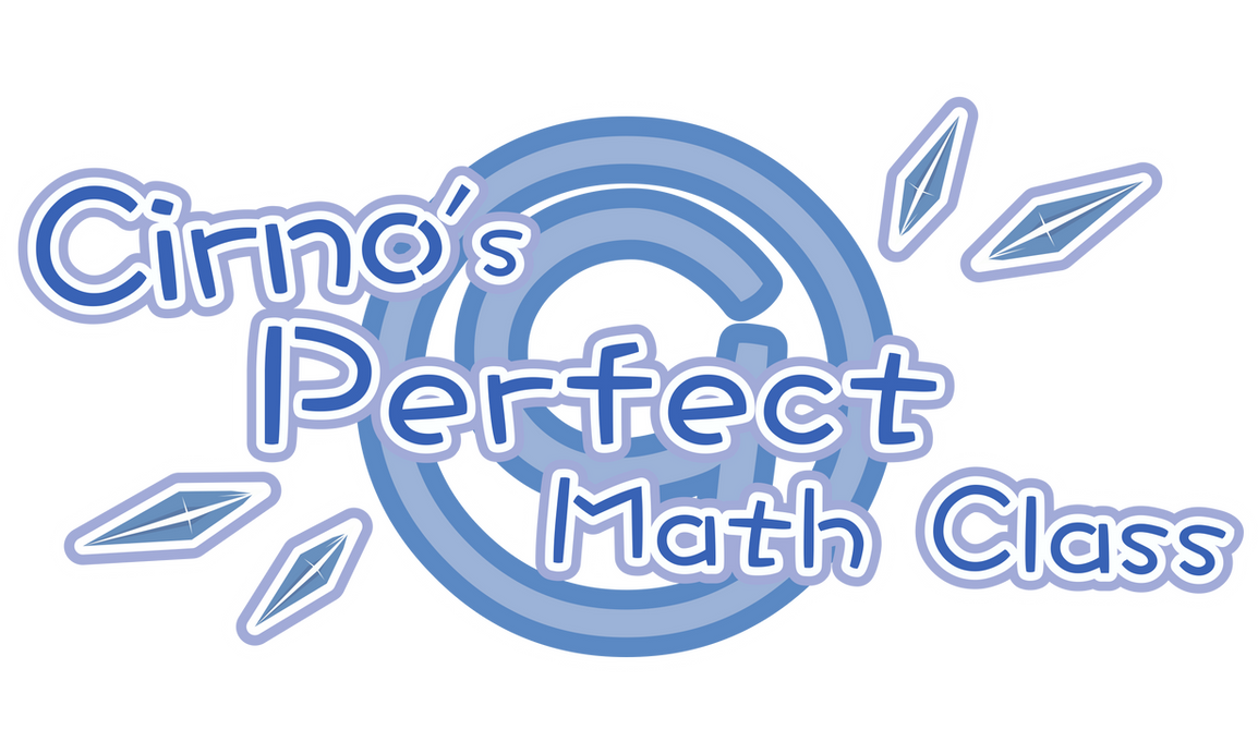 Cirno's Perfect Math Class - Logo by Peasters on DeviantArt