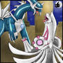 Dialga and Palkia