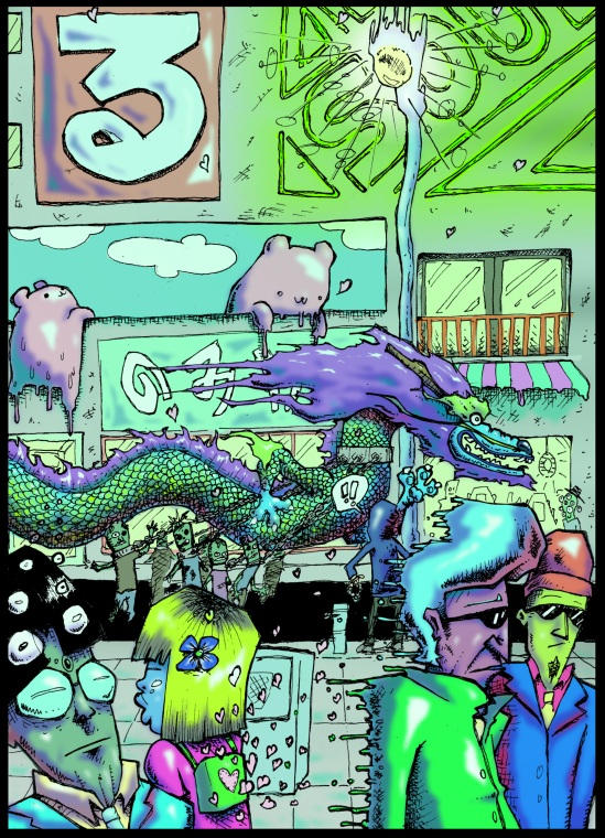 Shadow Man Eating 'Eat the shadow' sample page by nicosucio on DeviantArt