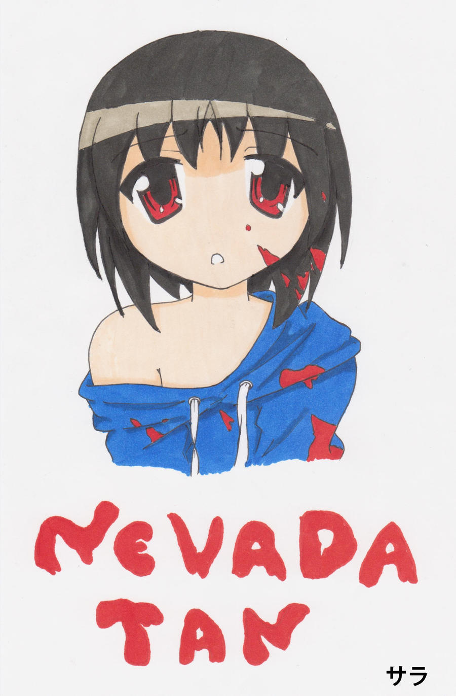 Nevada-tan Anime by NyuNyu-Chan1 on DeviantArt Nevada-tan Anime by NyuNyu-Chan1 on DeviantArt