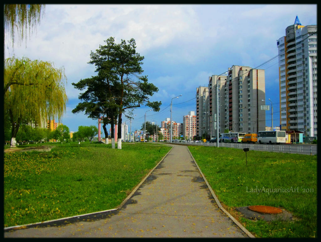 A Street In Gomel