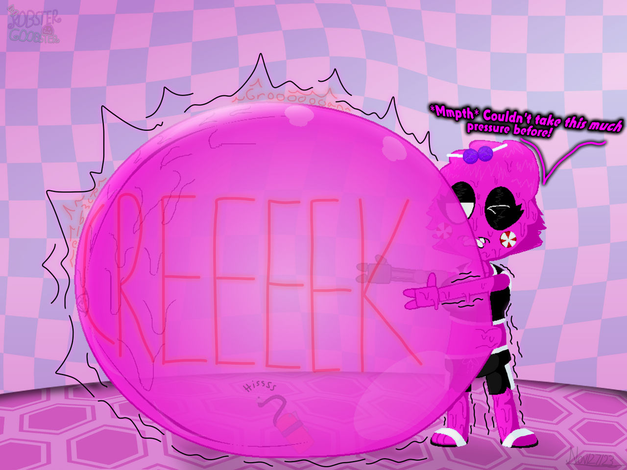 Pink Player Inflation Inflation on FetishLand - DeviantArt