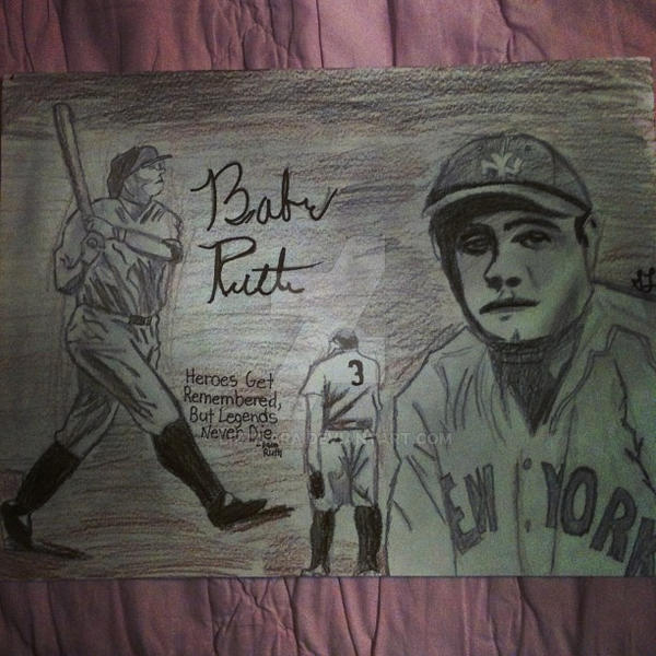 Babe Ruth Muzzy Babe Ruth by LizziSara on DeviantArt