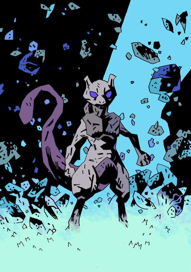 Mewtwo by Kisufisu on DeviantArt