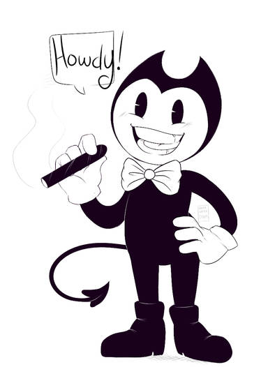F.A] Sketches bendy and the ink machine 2 [S.D] by Mirra-Mortas on
