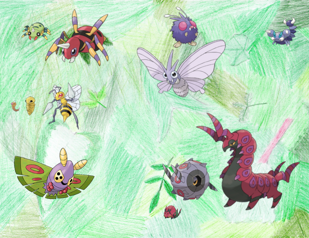Bug/Poison Pokemon by Manaki267 on DeviantArt