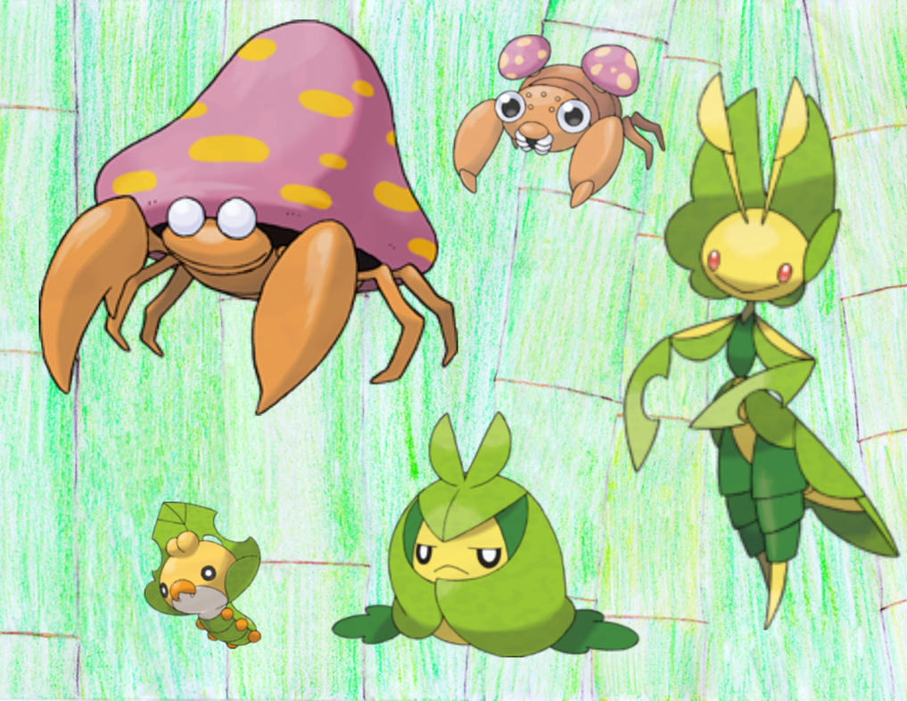 Bug Fire Pokemon.