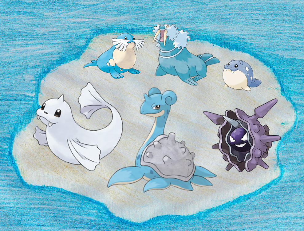 Water/Ice Pokemon by Manaki267 on DeviantArt