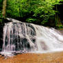 Hell's Hollow Falls in Summer