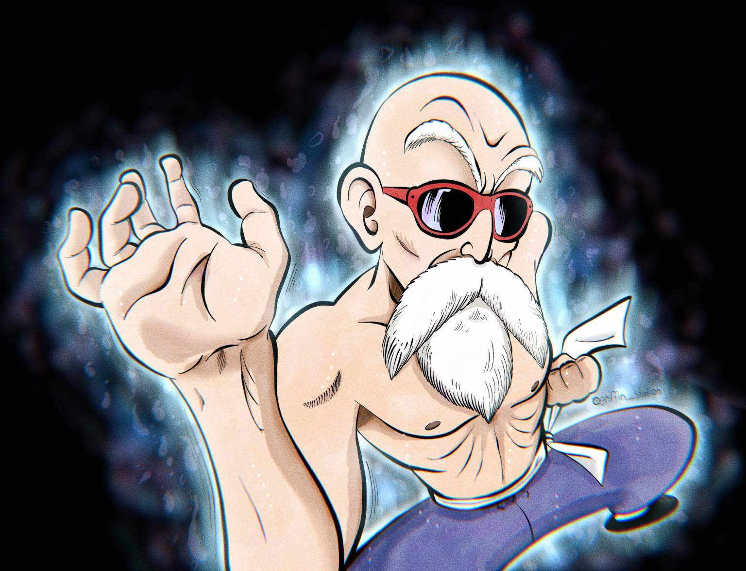 Ultra Instinct Master Roshi By Grifinstation On DeviantArt ultra-instinct-master-roshi-by-grifinstation-on-deviantart