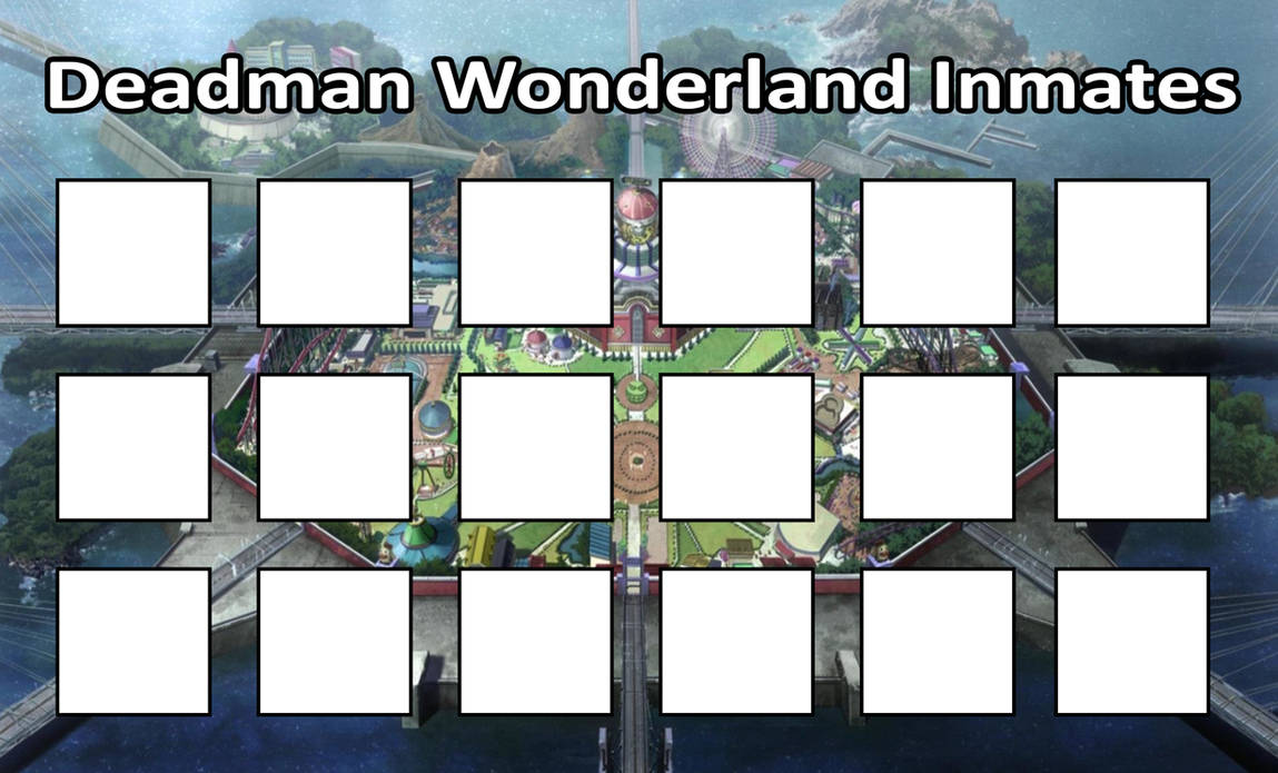 Deadman Wonderland Inmates Template by KusuriShibata on DeviantArt Deadman Wonderland Inmates Template by KusuriShibata on DeviantArt