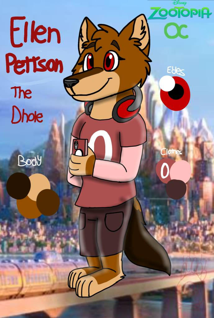 Zootopia Oc - Ellen Mooterson by NanaUrsa21 on DeviantArt
